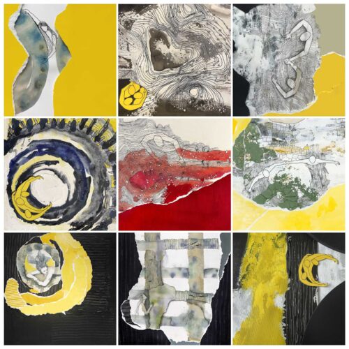 אוסף קרועים צהוב 1